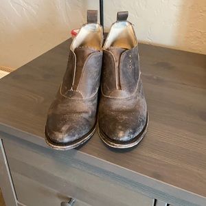 Sadie dark brown ankle boots Free Birds